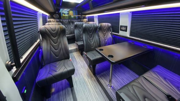 fargo 18 passenger sprinter van interior