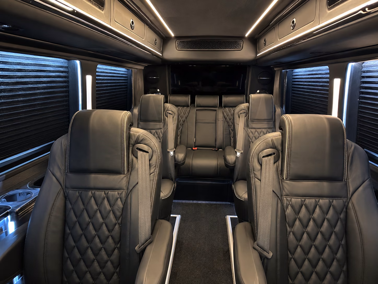 fargo 18 passenger sprinter van inside