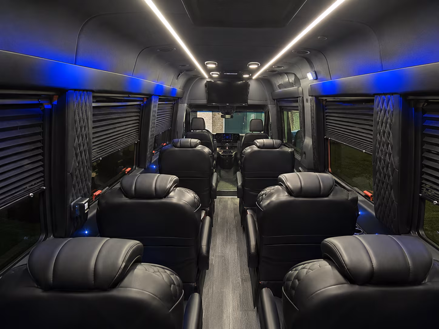 fargo 8 passenger sprinter van interior