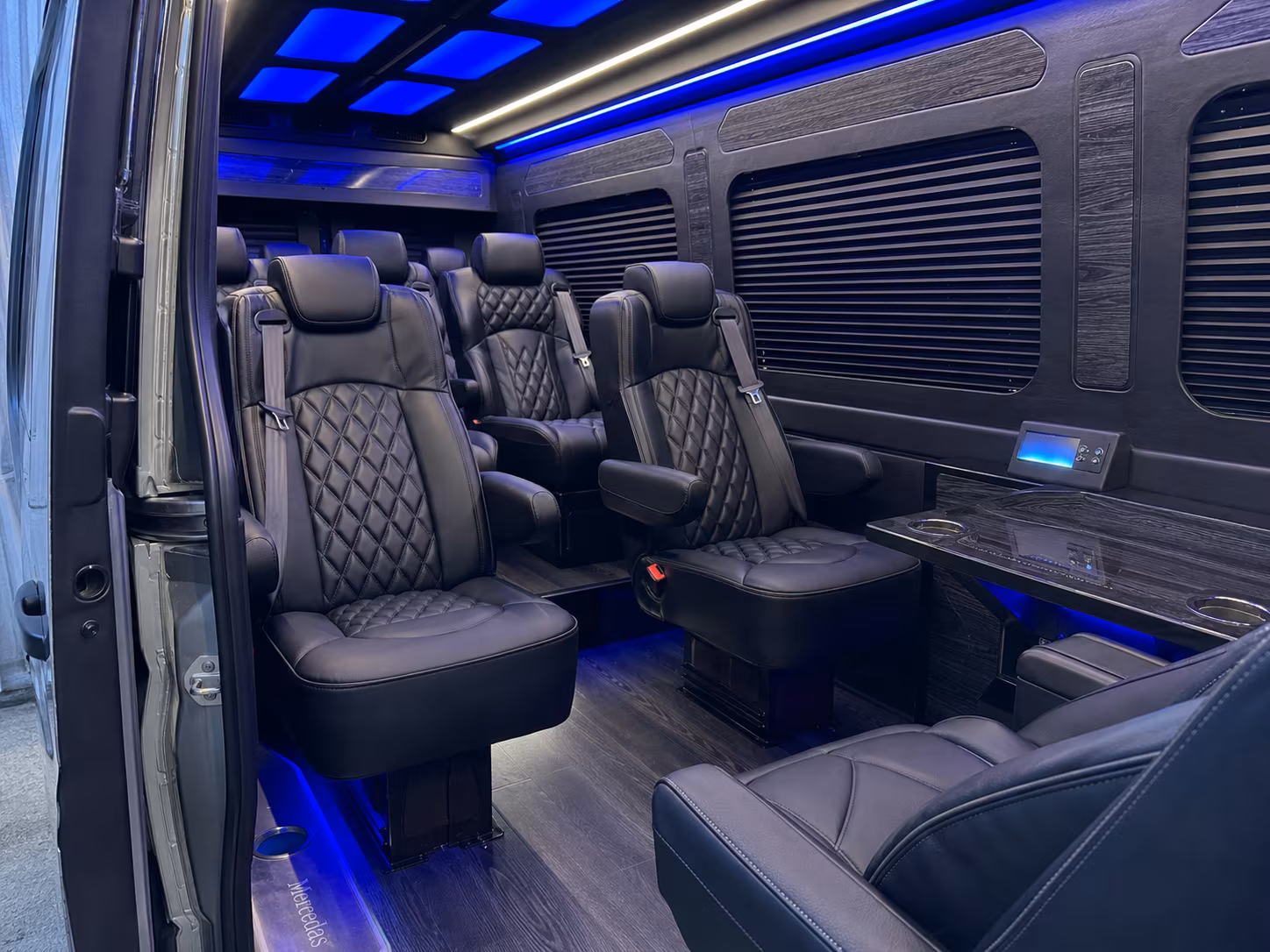 sprinter van transportation for groups and events across fargo