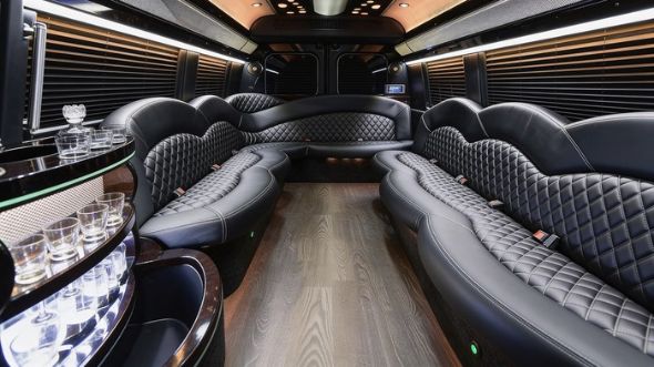 sprinter limousine inside fargo